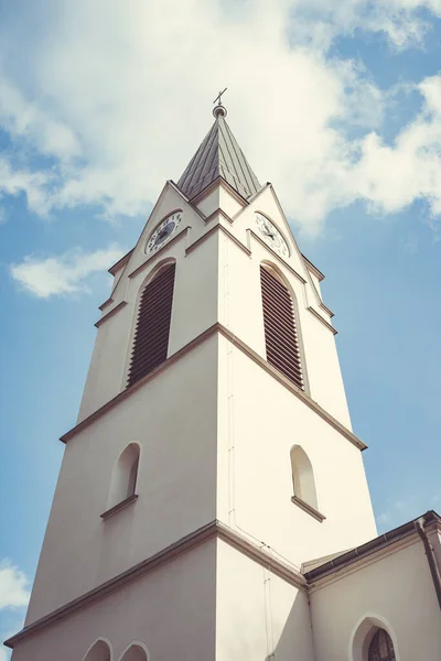 Laziska Gorne Poland Mar 2021 Tower Church Our Lady Queen — Stock Photo, Image
