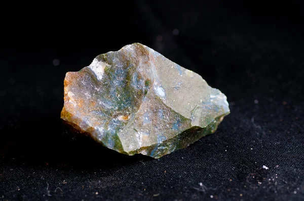 moss agate crystal mineral sample used as a healing stone