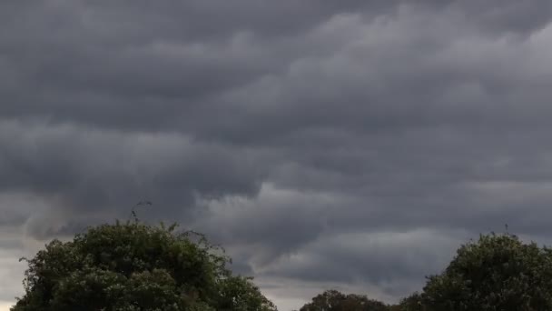 Nori Furtună Cer — Videoclip de stoc