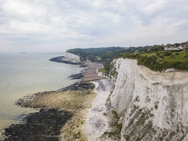 Ocean View City Coastline Steep Cliffs Dover — ストック写真