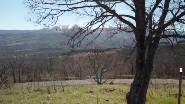 山の美しい景色 — ストック動画