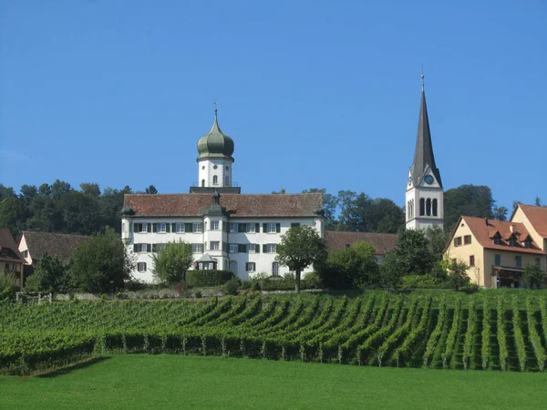 Schloss Herdern Nära Frauenfeld Kantonen Thurgau Schweiz Idag Facilitet För — Stockfoto