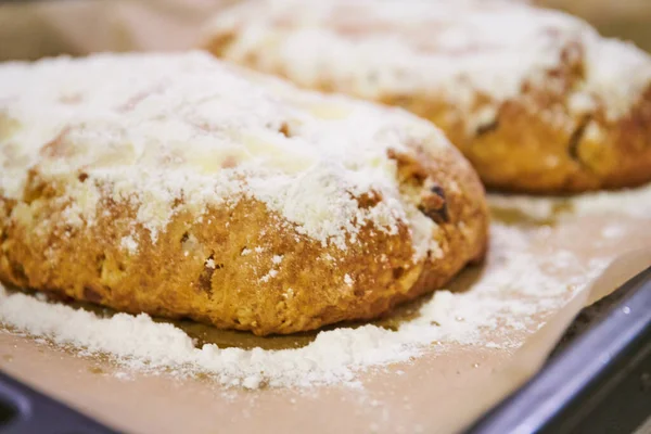 Traditionnel Noël Cuisson Sucré Gonflé — Photo