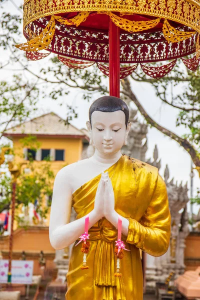 Eine Vertikale Aufnahme Der Buddha Statue — Stockfoto