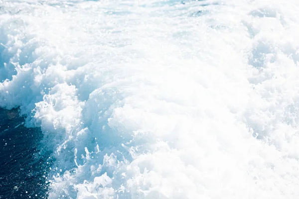 Belas Ondas Grandes Oceano Com Espuma — Fotografia de Stock