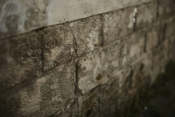 Primer Plano Una Pared Rocosa Áspera — Foto de Stock