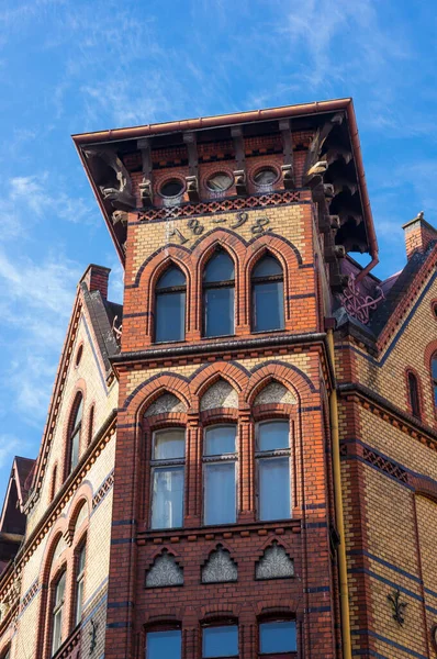 Poznan Poland Mar 2015 Close Old Apartment Building City — Stock Photo, Image