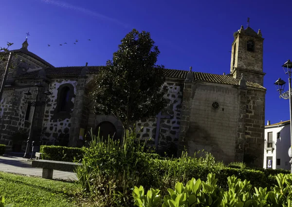 Прекрасний Вид Парафіяльну Церкву Сан Педро Місті Ноя Кантабрія Іспанія — стокове фото