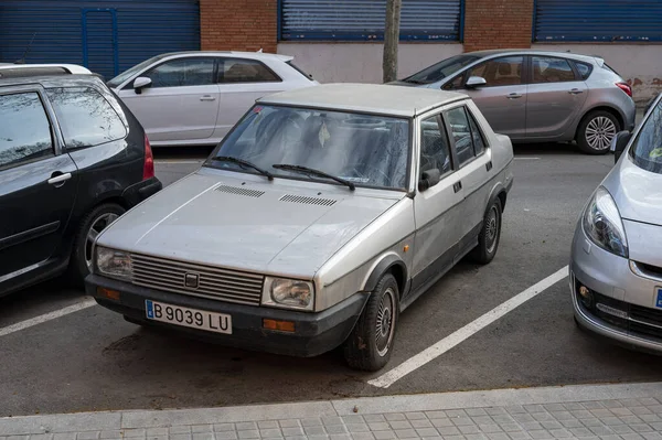 Barecelona Spain Mar 2021 Barcelona Spain March 2021 Old Gray — Stock Photo, Image