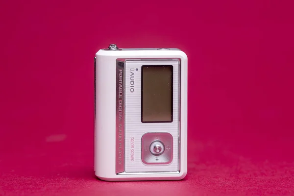 Zutphen Niederlande März 2021 Kleines Vintage Audio Player Gerät Zum — Stockfoto