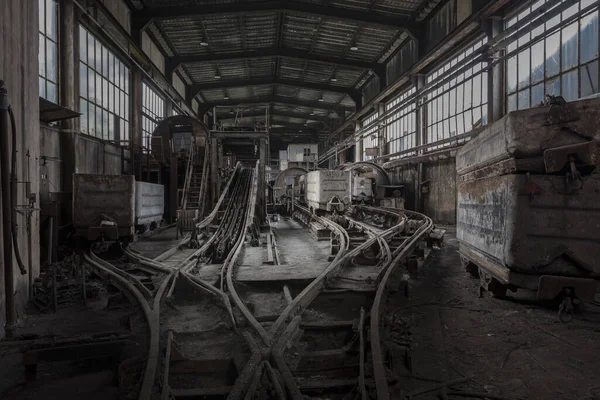 Interior Edifício Abandonado — Fotografia de Stock