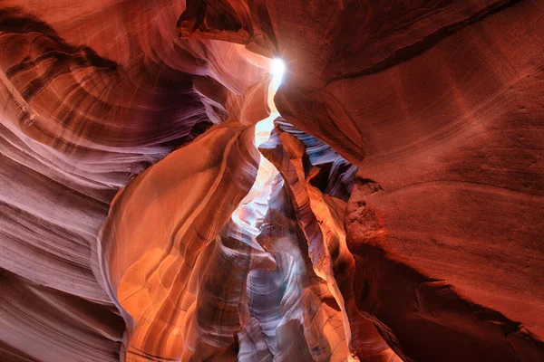 Primer Plano Maravillosas Paredes Piedra Arenisca Antelope Canyon Arizona —  Fotos de Stock