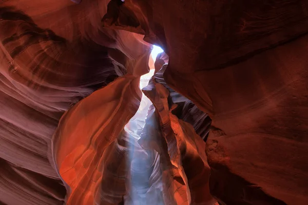 Primer Plano Maravillosas Paredes Piedra Arenisca Antelope Canyon Arizona — Foto de Stock