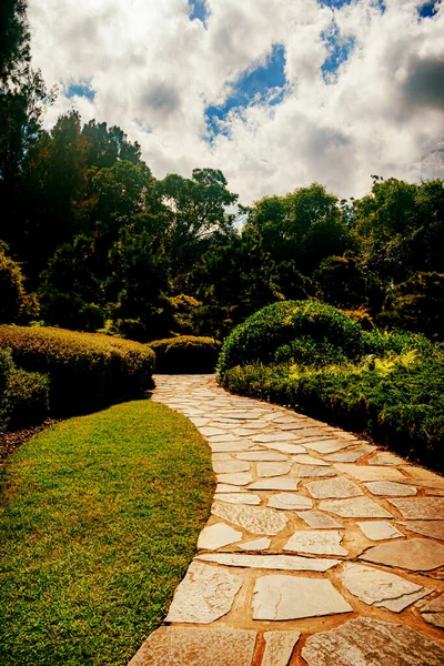 Вузький Шлях Через Gosford Edogawa Commemorative Garden Nsw — стокове фото