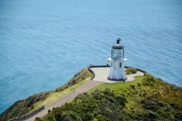 Eine Aufnahme Vom Cape Reinga Leuchtturm Cape Reinga Neuseeland — Stockfoto
