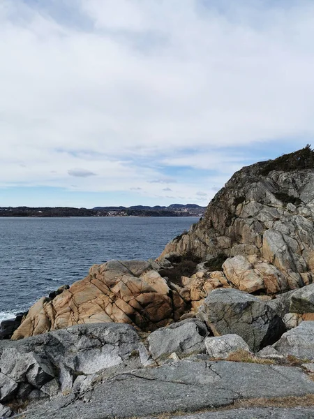 挪威北部Sommaroya的海岸景观 — 图库照片
