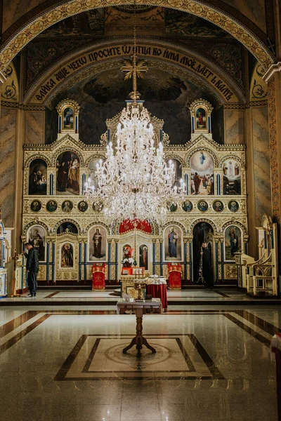 Vertical Shot Orthodox Church — Stock Photo, Image