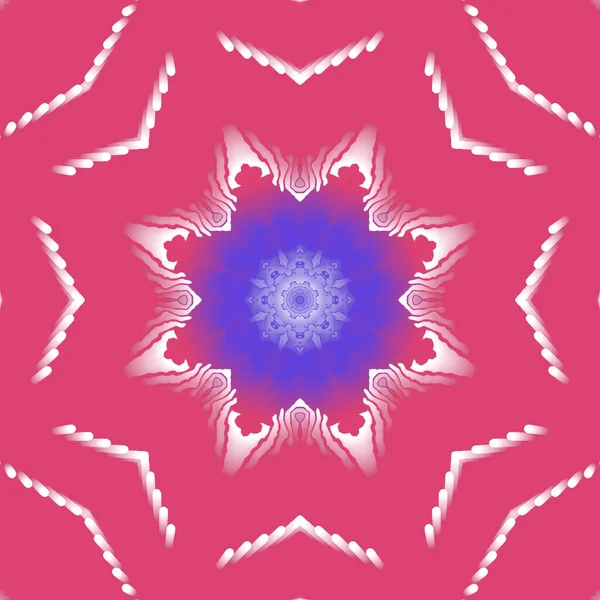 Illustration Pink Purple Pattern Shape Flower — Stock Photo, Image