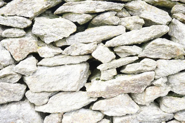 Closeup Stacked White Stones — Stock Photo, Image