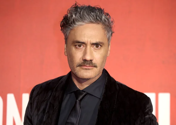 Londres Royaume Uni Oct 2019 Taika Waititi Assiste Première Européenne — Photo