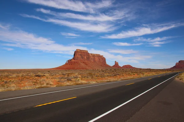 Oljato Monument Valley Regione Dell Altopiano Del Colorado Famosa Con — Foto Stock