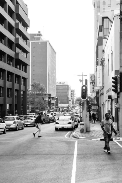 Johannesburg Südafrika März 2021 Johannesburg Südafrika August 2013 Straßenszenen Braamfontein — Stockfoto