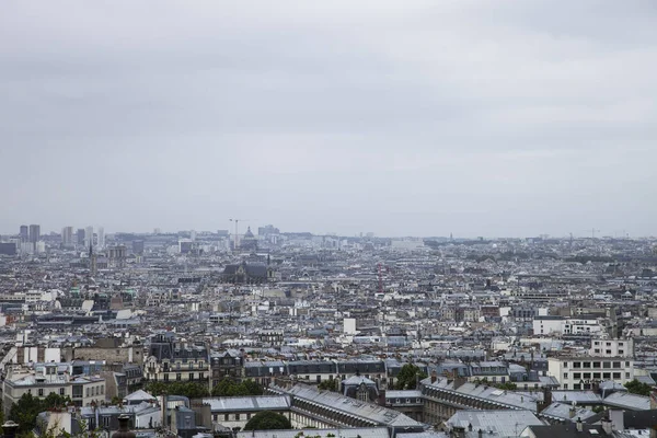 Paysage Urbain Paris France Par Une Journée Nuageuse — Photo