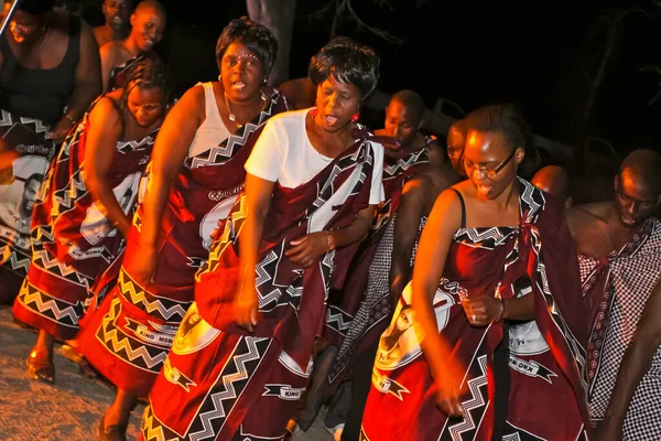 Pretoria South Africa Apr 2019 Африканські Танцюристи Які Займаються Етнічним — стокове фото