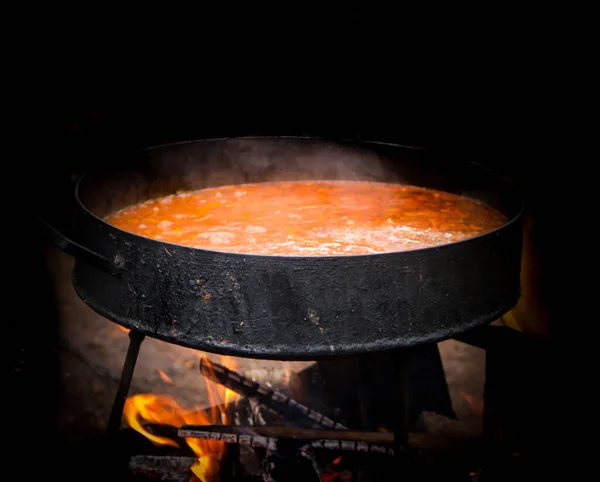 Nahrung Für Die Für Die Argentinische Gastronomie Typische Pflugscheibe — Stockfoto