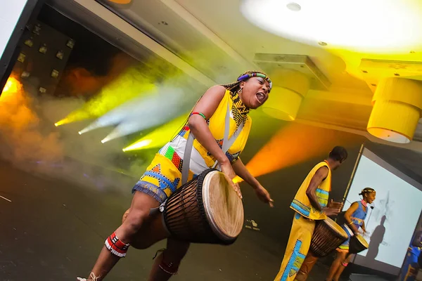 Йоханнесбург Юар Мая 2019 Года Традиционная Африканская Женщина Этнической Одежде — стоковое фото