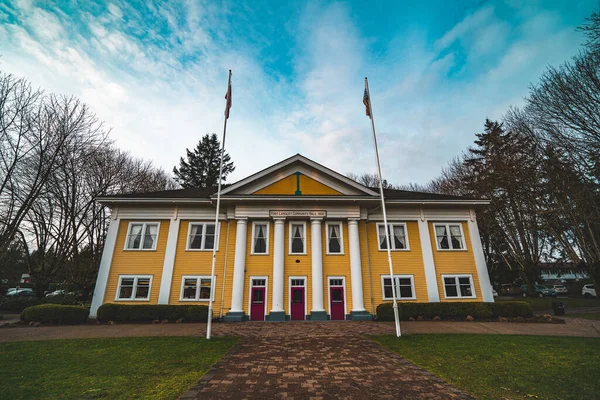 The Fort Langley Community Hall in Langley, Canada