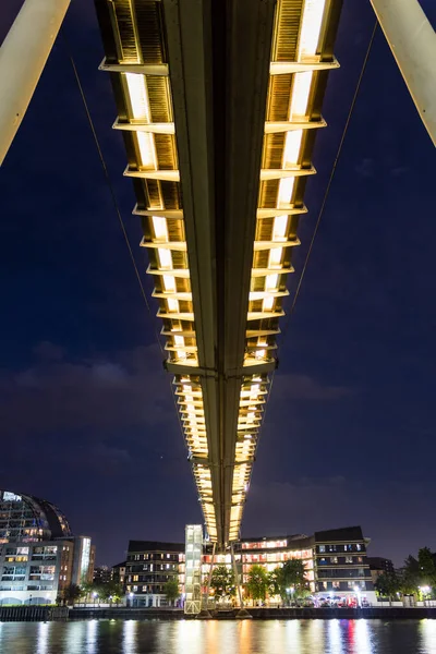 Londres Royaume Uni Sept 2020 Vue Dessous Passerelle Des Quais — Photo