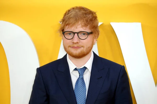 2019年6月18日 Sheeran 出席2019年6月18日在英国伦敦莱斯特广场 Leicester Square 举行的英国电影 首映式 — 图库照片