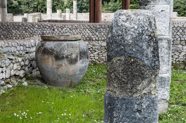 Een Shot Van Ravages Van Oeroud Artefact — Stockfoto