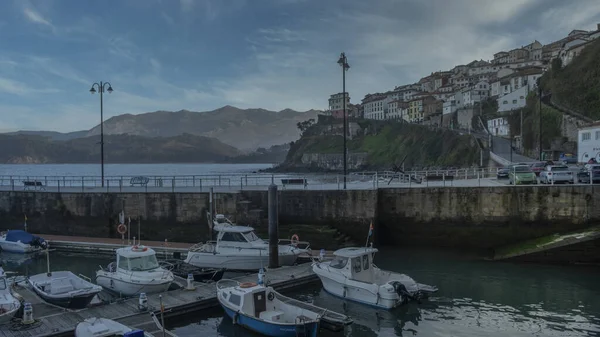 Lastres España Marzo 2021 Hermosa Ciudad Lastres Una Hermosa Puesta —  Fotos de Stock