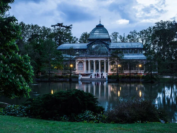 Madrid España Abr 2021 Madrid España Abril 2021 Palacio Cristal — Foto de Stock