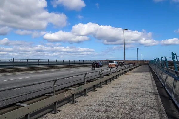 Kiel Alemania Abril 2021 Diferentes Vistas Carretera Del Gran Puente —  Fotos de Stock