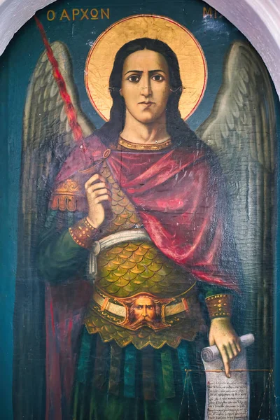 Volos Greece Apr 2021 Archangel Michael 2020 Greece Larissa City — 图库照片