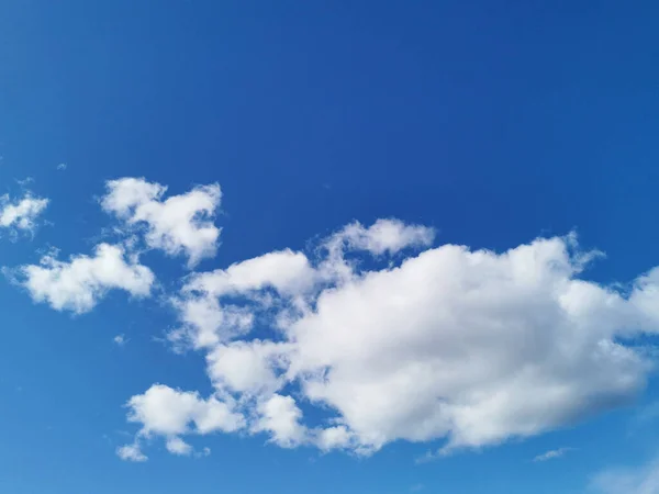 Nuvens Brancas Puras Céu — Fotografia de Stock