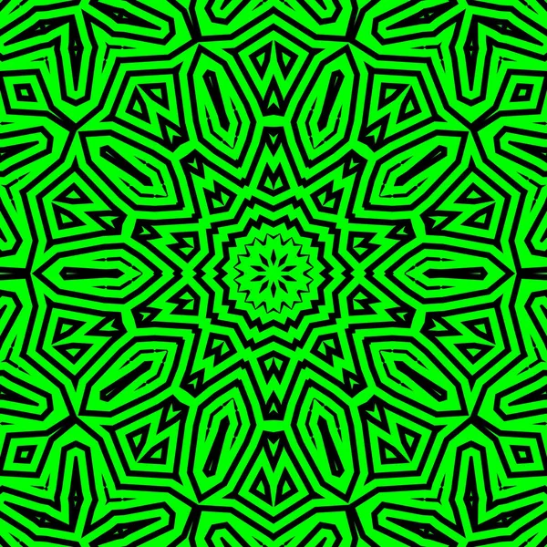 Mandala Muster Design Mit Hilfe Von Grafikbearbeitung Und — Stockfoto
