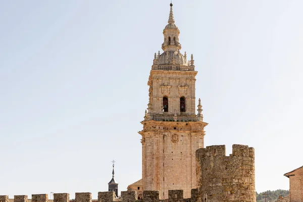 Façade Cathédrale Burgo Osma Soria Castilla Leon Espagne — Photo