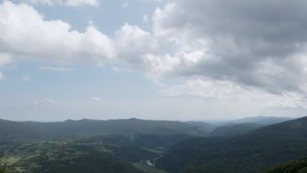 Bela Paisagem Nas Montanhas — Vídeo de Stock