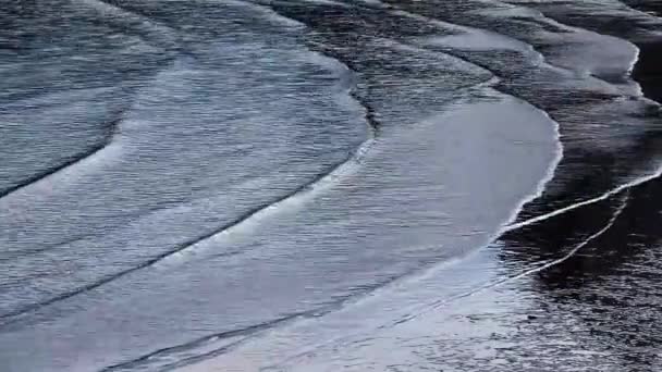 Vanuit Lucht Vanaf Zee Natuurlijke Achtergrond — Stockvideo