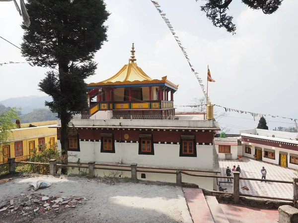 Darjeeling India Abr 2021 Monasterio Yiga Choeling Darjeeling — Foto de Stock