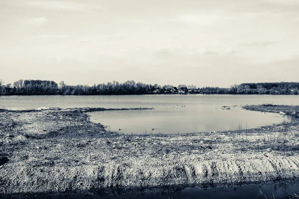 Krásný Záběr Klidné Jezero — Stock fotografie