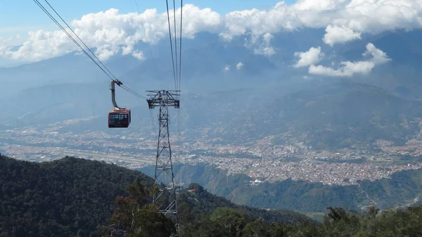 Teleferico Mukumbari Mas Largo Del Mundo Merida Venezuela —  Fotos de Stock