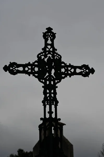 Залізний Хрест Селі Півдні Франції — стокове фото