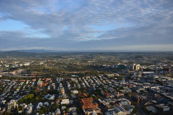 Una Vista Aérea Hermoso Brisbane — Foto de Stock