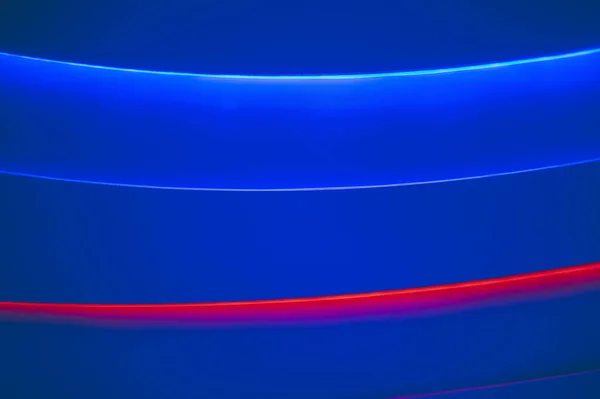 Рендеринг Абстрактных Синих Иллюстрированных Линий — стоковое фото