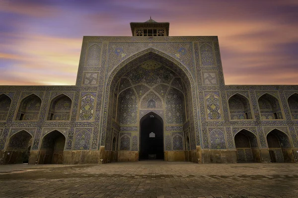 Jameh Moskén Även Känd Som King Moské Ett Unescos Världsarv — Stockfoto